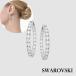 SWAROVSKI  �X�����t�X�L�[ Matrix 5647715 �t�[�v�C�������O �s�A�X ���f�B�[�X �V���o�[ �N���X�^�� �m�C�O���K�i�n