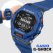 CASIO Casio GBD-200-2 G-SHOCK голубой мужские наручные часы Bluetooth шагомер MIP жидкокристаллический ударопрочный 20 атмосферное давление водонепроницаемый спорт LED есть [ за границей стандартный товар ]