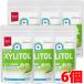 [6 шт ][ почтовая доставка отправка ] тест длина ..XYLITOL жевательная резинка с ксилитом зуб . специальный мускат (lami молния 35g)×6 шт 