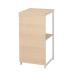 TANOSEE COZYINTERIORS стойка под телефон белый & под дерево натуральный 1 шт. ( сборка товар )