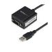StarTech.com USB-RS232C�V���A���ϊ��P�[�u�� COM�|�[�g�ԍ��ێ��@�\�Ή� 1.8m �u���b�NICUSB2321F 1�{