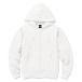  обратная сторона ворсистый полный Zip Parker M размер белый 12.5oz тяжелый to хлопок . хлопок . теплоизоляция сила выдающийся для мужчин и женщин 