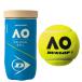  Dunlop DUNLOP Australian Open Австралия n открытый собрание использование лампочка официальный мяч AO 2 лампочка входить 2 штук 1 жестяная банка теннис мяч DAOBYL2TIN[ в тот же день отгрузка ]