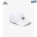  Lacoste LACOSTE теннис колпак * козырек унисекс [nobak*jokobichi] передний wani Logo колпак черный - 031 RK2450-99-031