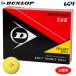 DUNLOP SOFTTENNIS BALL Dunlop soft теннис мяч легализация лампочка 1 дюжина 12 лампочка желтый для софтбола теннис мяч 