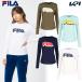  filler FILA теннис одежда женский длинный рукав графика футболка CZ6FGW025 2026FW
