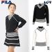  filler FILA теннис одежда женский V шея свитер CZ6FGW048 2026FW