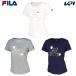 filler FILA теннис одежда женский графика футболка EL0210 2025FW