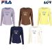  filler FILA теннис одежда женский длинный рукав графика футболка EL0239 2025FW