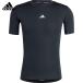  Adidas adidas бег одежда мужской Tec Fit компрессионный тренировка короткий рукав футболка KVF01 2025SS