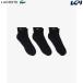  Lacoste LACOSTE теннис аксессуары мужской wani Logo ja карта лодыжка носки 3 пар комплект RA9184-10-031 2026FW[ в тот же день отгрузка ]