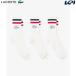  Lacoste LACOSTE теннис аксессуары мужской носки 3 пар комплект RA9191-10-WLI 2026FW[ в тот же день отгрузка ]