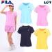  filler FILA теннис одежда женский игра рубашка VL2834 2024SS