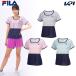  filler FILA теннис одежда женский игра рубашка VL2871 2024SS