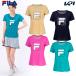  filler FILA tennis wear lady's graphic T-shirt VL2880 2024SS 6 month on . sale expectation * reservation 