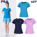  filler FILA теннис одежда женский игра рубашка VL2911 2024FW