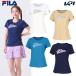  filler FILA теннис одежда женский выше like футболка VL2926 2024FW