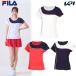  filler FILA теннис одежда женский игра рубашка VL2937 2024FW