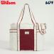  Wilson Wilson теннис сумка * кейс BEAR JPN COLLECTION TOTE WINE Bear Japan коллекция Mini большая сумка вино WR8048001001