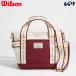  Wilson Wilson теннис сумка * кейс BEAR JPN COLLECTION MINI TOTE WINE Bear Japan коллекция большая сумка вино WR8048101001