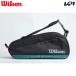  Wilson Wilson теннис сумка * кейс TEAM J 6PK BLACK команда J черный WR8050001001
