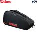 [ в тот же день отгрузка ] Wilson Wilson теннис сумка * кейс PRO STAFF CLASSIC 6PK RACKET BAG Pro штат служащих Classic чехол для ракетки WR8051801