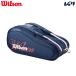 [ в тот же день отгрузка ] Wilson Wilson теннис сумка * кейс US OPEN 2026 12PK RACKET BAG Navy чехол для ракетки темно-синий WR8056701001