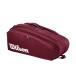  Wilson Wilson теннис сумка * кейс DEFYER Racket Bag 9PK V1ti fire чехол для ракетки 9PK WR8058101001 [ в тот же день отгрузка ]