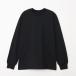 Hanes �}���`SP�E�F�A �����Y   1P KURO LONG SLEEVE T-SHIRT HM4-D202 2026SS