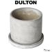  цемент pot раунд M Dulton DULTON горшок цветочный горшок экстерьер садоводство посадочная машина растение в горшке посадочная машина горшок цемент горшок 