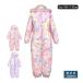  лыжи одежда Kids Jump костюм snow комбинированный девочка ребенок цветочный принт снежные игры водоотталкивающая отделка с хлопком зимняя одежда One-piece 100cm 110cm 120cm 130cm
