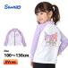  Rush Guard девочка женщина длинный рукав полный Zip Sanrio черный mi мой mero выгоревший на солнце участок меры UV одежда купальный костюм ребенок 100cm 110cm 120cm 130cm