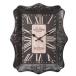  wooden big clock dark brown Old Town isi Glo /31054