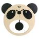  wooden ... clock Panda isi Glo /31224