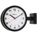  Dulton (Dulton) double faced clock black small ... ornament both sides clock S624-659BK