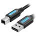 VENTION USB 2.0 A Male to B Male֥ PVC Type 1.5m ֥å CO-7200