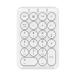 �A�C�N���o�[�e���L�[ Bluetooth �z���C�g IC-KP08-WH 1��