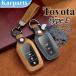  чехол для ключей Toyota окно имеется кожа Alphard Vellfire 30 40 Voxy Noah 90 Prius 60 RAV4 Harrier 80 Caro - лакросс спорт touring . покупка 