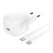 Belkin( bell gold ) USB зарядное устройство WCA013qcWH белый 