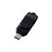  Elecom поворотный USB Type-C(TM) память 5Gbps MF-CEU3128GBK