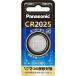 Panasonic( Panasonic ) монета type lithium батарейка CR-2025E/1P
