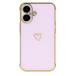 COCOcase iPhone 17 соответствует Kirarin Heart кейс 1716-17-PURPLE
