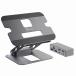 j5 create USB-C 8in1 многофункциональный двойной HDMIdo King подставка JTS427
