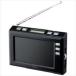 ya The wa корпорация 4.3 дюймовый 1 SEG радио черный TV03BK