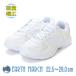  man and woman use white sneakers white sport shoes going to school shoes . inside put on footwear uniform shoes school shoes super light weight . slide men's lady's 22.5cm~29.0cm white em_16249