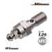 64�`�^�� �G�A�t���[ �o���W���[�{���g �V���O�� M10 P1.25 �V���o�[ �G�A�u���[�_�[ ��̌^ ���� �L�����p�[ NISSIN �}�X�^�[�V�����_�[