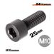  titanium болт M10×25 все винт P1.25 колпак болт черный 1 шт. продажа 64 titanium M10 мотоцикл восстановление детали 