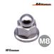  titanium гайка M8 P1.25 titanium чистота цвет 1 шт продажа 64 titanium колпачковая гайка фланец колпак гайка мотоцикл восстановление детали 