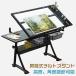 going up and down type tilt stand going up and down type stand angle height adjustment caster drafting pcs large art craft workstation convenience .... picture 
