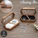  кейс для украшений jue sling кейс кольцо колье из дерева 2ka место перегородка . место хранения box магнит магнит модный симпатичный nachi